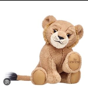 Simba Build-A-Bear Lion Plush -Tan and Cream